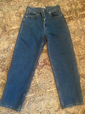 Everlane Women's Dark Blue Ankle Jeans